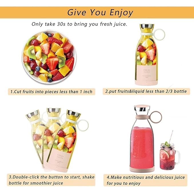 Traverl Portable Mini Juice Blender