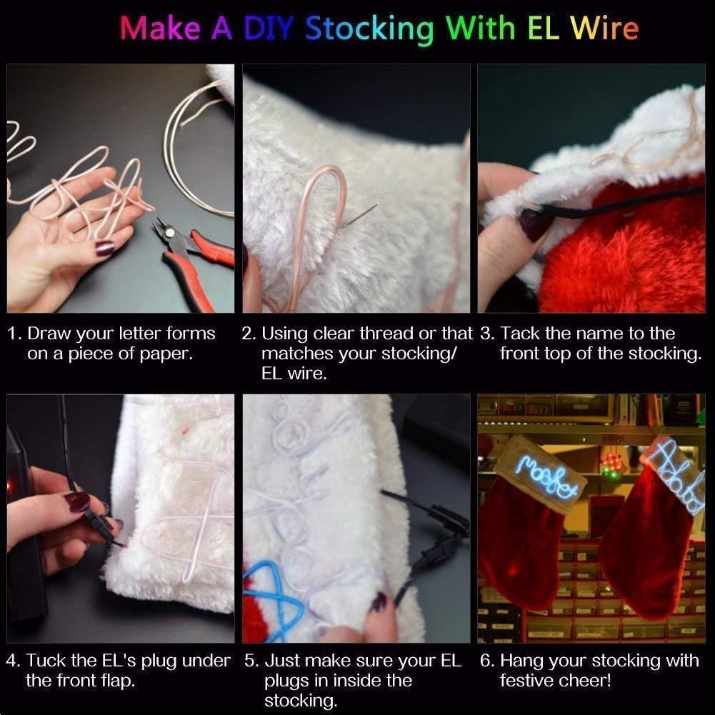 5M Neon Lights 5V with Fuse Protection for Car Interior Decoration