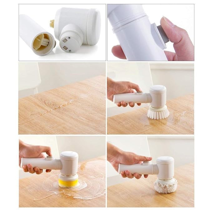 5 in 1 Handheld Bathroom Cleaning Brush